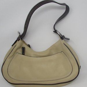 NINE WEST BEIGE AND BROWN HANDBAG SHOULDER BAG